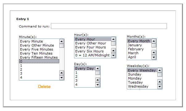 cpanel